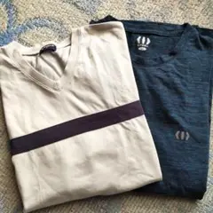 UNIQLO と SPEEV 半袖Tシャツ 2枚セット メンズ トップス