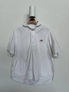 【値下】DANTON 半袖プルオーバーシャツ サイズ40 ホワイト