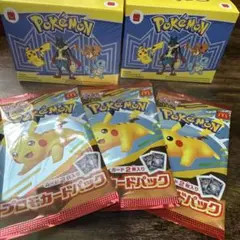 ポケモンカード マクドナルドコラボ 3パック