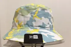 New Era マルチカラー迷彩柄バケットハット