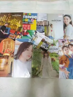 永野芽郁　季刊誌　team mate vol.0〜vol.8 　　　　新品未使用