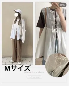 しまむら choco シアードベスト Mサイズ 新品タグ付き