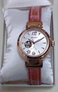 SEIKO 自動巻き時計 ローズゴールド