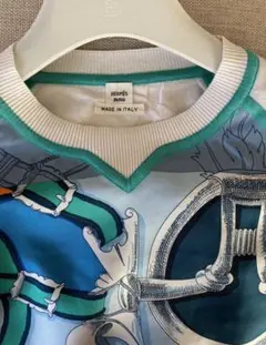 【値下げ中*美品】HERMES ツイルレーヌシルクトップス