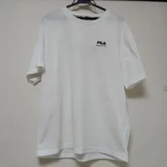 【再値下げ】FILA フィラ　ホワイト Tシャツ LＬサイズ
