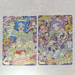 ひみつのアイプリ　リング3だん　星4アニマルバズリウム　ビビ　チィ