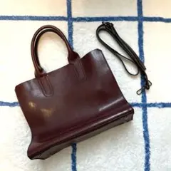 STYLEBLOCK スタイルブロック　PUレザー　2way ショルダーバッグ