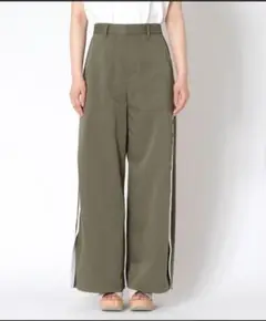virtuarex wide pants(サイドラインカラーワイドパンツ)