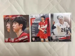 トレカ　山崎彰都選手４枚セット