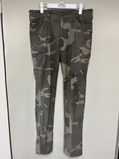 UNITED ARROWS 迷彩柄スリムフィットパンツ