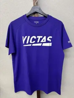 VICTAS 紫 Tシャツ Mサイズ　美品