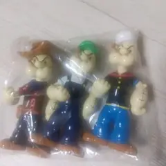 ポパイ　POPEYE　キーホルダー　希少　3種セット