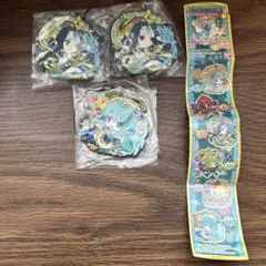 モンスターストライクカプセルラバーマスコット6 テキーラ×2 ラファエル×1