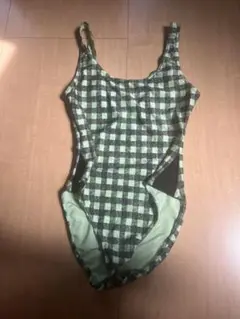 チェック柄　レオタード
