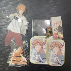 プロセカ 東雲彰人 アクスタ スクエア缶バッジ ピンズ 消しゴム まとめ売り