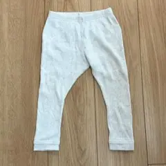プチバトー 2×2 リブ編みパンツ 24m/86cm