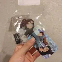 てんぼうパーク 山田利吉 ミニキャラアクリルスタンド 山田伝蔵 缶