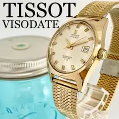 556 TISSOT ティソ時計 メンズ腕時計 自動巻き ゴールド デイト 人気