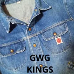 【GWG】70's カナダ製 デニムジャケット フーディー A-2893 Vintage】1980's GWG デニムジャケット 濃紺 MADE IN CANADA