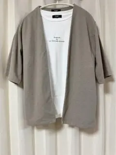 BEAMS HEART カーディガンTシャツセット メンズ S ビームスハート