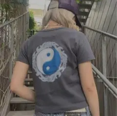 ying yang tribal short tee faithtokyo