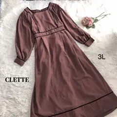 クレット　ワンピース　ピンク　リボン