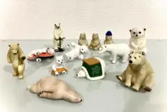 ガチャ シロクマ フィギュア 13個セット