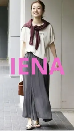 IENA　イエナ　サテンタンブラーランダムフレアスカート　美品