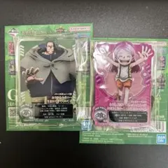 一番くじ ワンピース 未来島エッグヘッド　G賞　ACLLECT 2種　アクレクト