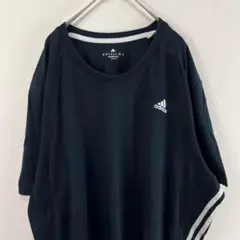 USA古着 adidas アディダス Tシャツ 黒
