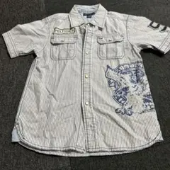 TOMMY HILFIGER 半袖シャツ ストライプ　130