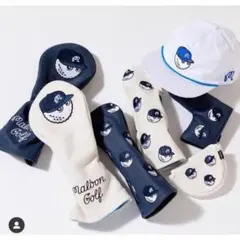 即完売 BEAMS GOLF X Malbon コラボ FWヘッドカバー