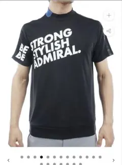 新品未使用タグ付き　Admiral メンズ ブラック シャツ L
