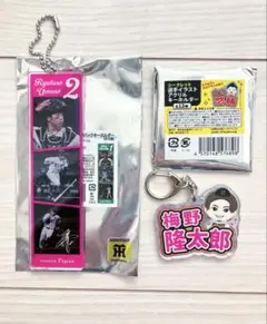 阪神タイガース 梅野隆太郎選手 シークレットキーホルダー 2個