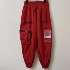 BOMODIKS レッド ボトムス ポケット付き