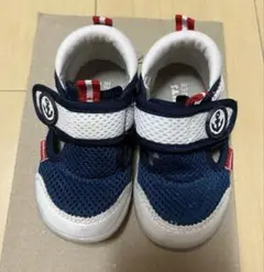 ミキハウス ホットビスケッツ サンダル ネイビー 13㎝
