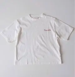 Facade Hana wide SS tee Off-white 4-6y