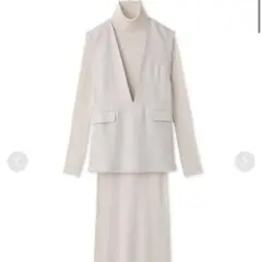 snidel 即完売品 ニットコンビワンピース