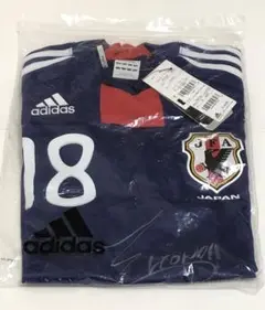 adidas サッカー日本代表直筆サイン入りユニフォーム 本田圭佑 香川真司… adidas サッカー日本代表直筆サイン入りユニフォーム 本田圭佑