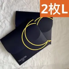 月帯 TSUKIOBI吸水ショーツ　Lサイズ ブラック2枚