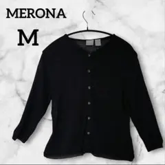 MERONA【M】 カーディガン ブラック