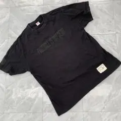 ユナイテッドアスレ プリント Tシャツ ブラック XXLサイズ シンプル