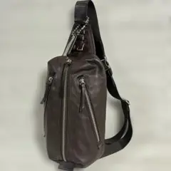 COACH コーチ トンプソンレザー ボディバッグ スリングバッグ F70360