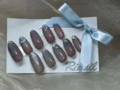 グラデーションネイルチップ ニュアンスネイル マグネット