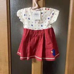 ♡⑩【新品タグ付き】BOO HOMES 花柄ワンピース 〔パンツ付き〕80cm