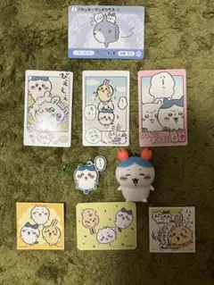 ちいかわ ステッカーとフィギュアセット
