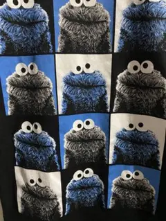 セサミストリート クッキーモンスター Tシャツ 黒 Mサイズ