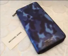 ☆極美品☆【MICHAEL KORS】マイケルコース　紺　長財布 楽天市場】ネイビー マイケルコース 長財布の通販