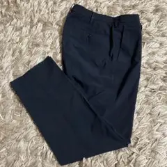 ユニクロ　感動パンツ　ネイビー スラックス 82cm/85cm