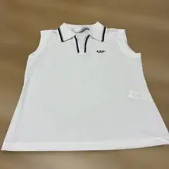 A.P.C. ホワイト ノースリーブ ポロシャツ　1回のみ着用美品